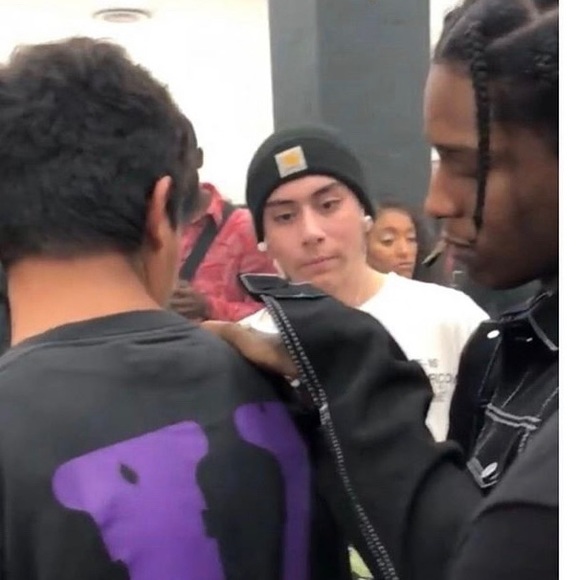 VLONE STAPLE TEE PURPLE - Picture 5 of 6